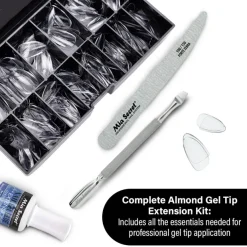 Almond Gel Tips Kit
