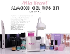 Almond Gel Tips Kit