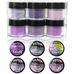 Amethyst Colored Acrylic Powder Collection (Remix series)