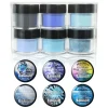 Bleu Paradise Colored Acrylic Powder Collection (Remix series)