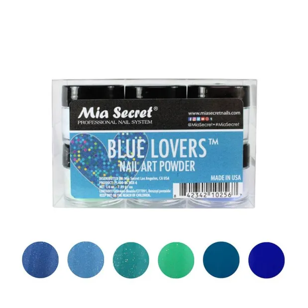 Blue Lovers Acrylic Powder Collection (6PC)