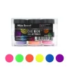 Chic Neon Nail Art Powder Collection