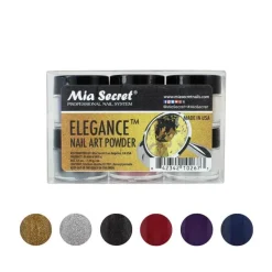 Elegance Nail Art Powder Collection(6PC)
