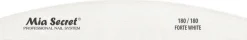 Forte White Halfmoon Nail File (singles)