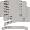 Forte Zebra Curve Nail File 100/100 Pink Center 50 Pack