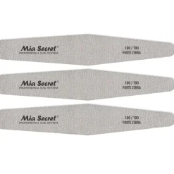 Forte Zebra Diamond Nail File 100/100 Pink Center