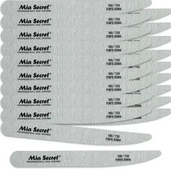 Forte Zebra Slim Nail File 100/150 50 Pack