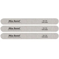 Forte Zebra Straight Nail File 150/150 Green Center