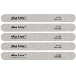 Forte Zebra Straight Nail File 150/150 Green Center