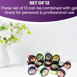 Fruity Nail Art Powder Collection (12pc)