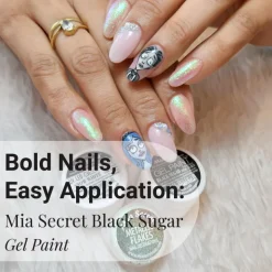 Gel Paint Black Sugar