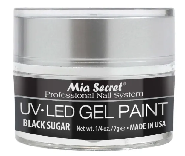 Gel Paint Black Sugar