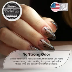 Gel Paint Black Sugar