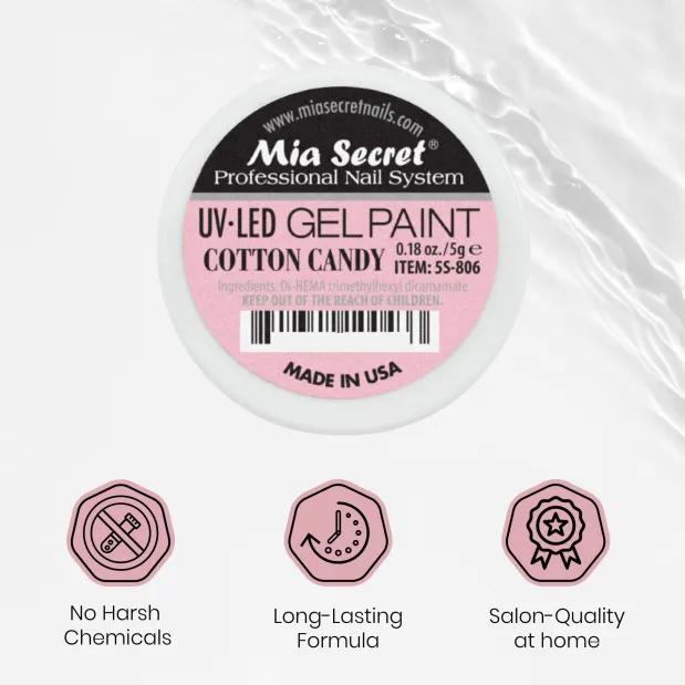 Gel Paint Cotton Candy