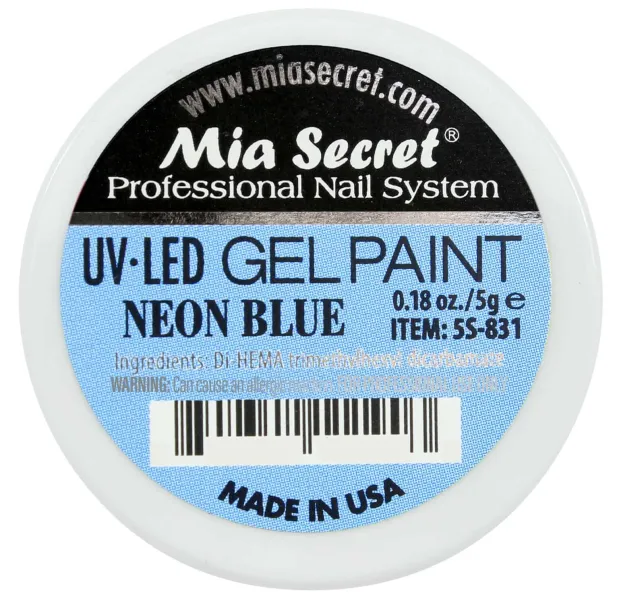 Gel Paint Neon Blue