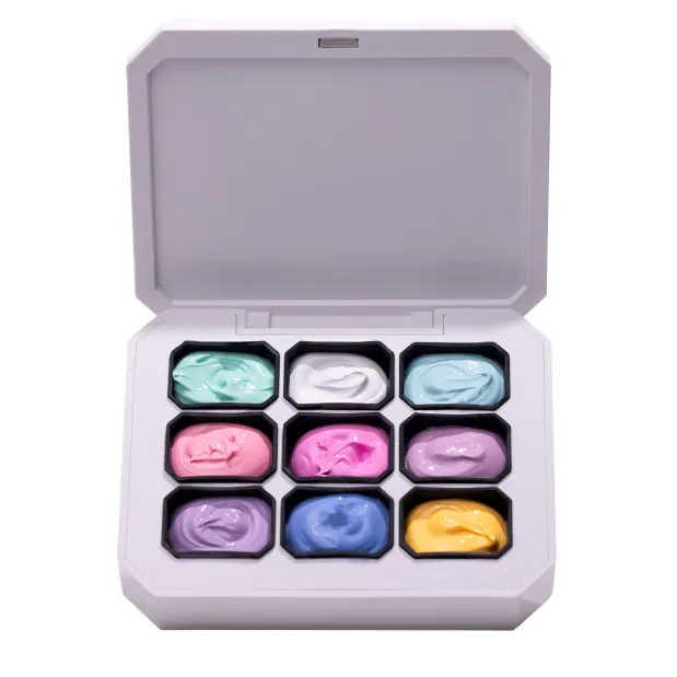 Gel Paint Palette (9 colors)