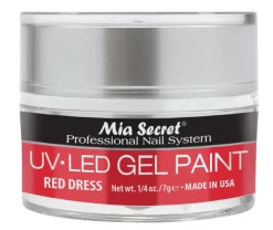 Gel Paint Red Dress