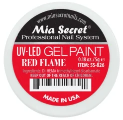 Gel Paint Red Flame