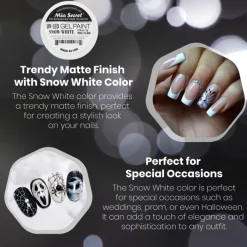 Gel Paint Snow White