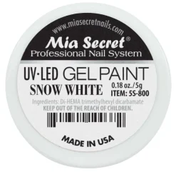 Gel Paint Snow White