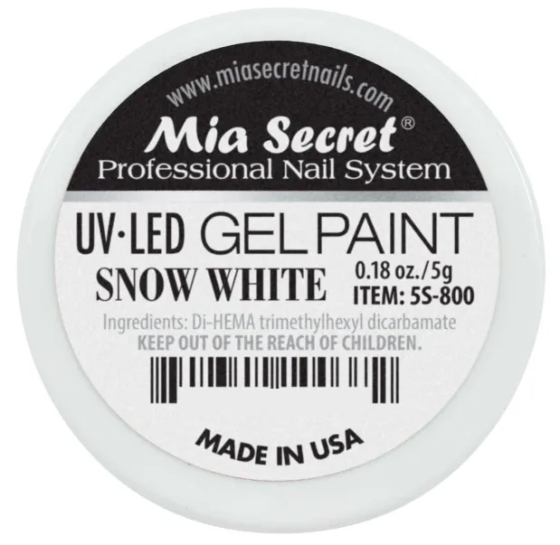 Gel Paint Snow White