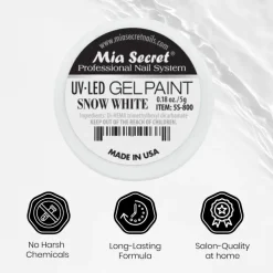 Gel Paint Snow White