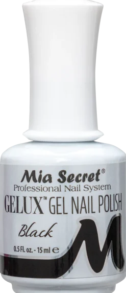 Gelux Gel Polish Black