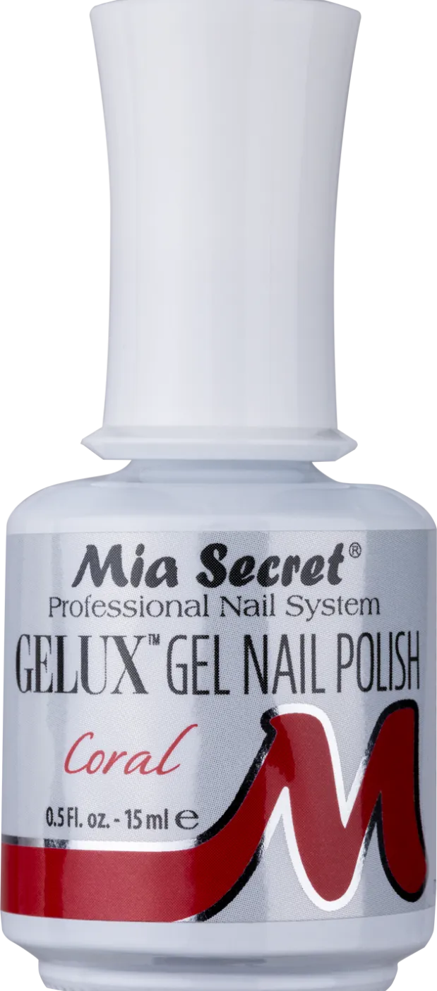 Gelux Gel Polish Coral