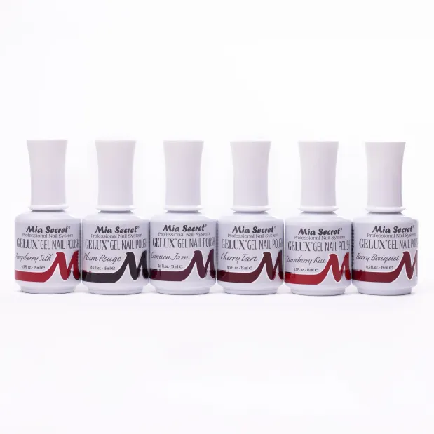 Gelux Gel Polish Crimson Jam