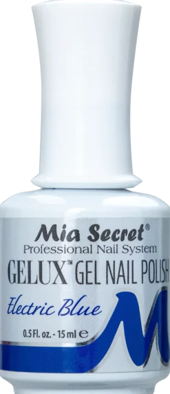 Gelux Gel Polish Electric Blue