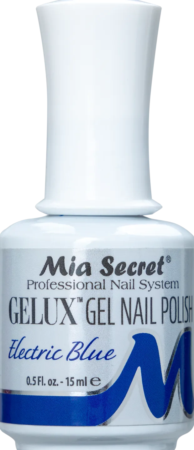 Gelux Gel Polish Electric Blue