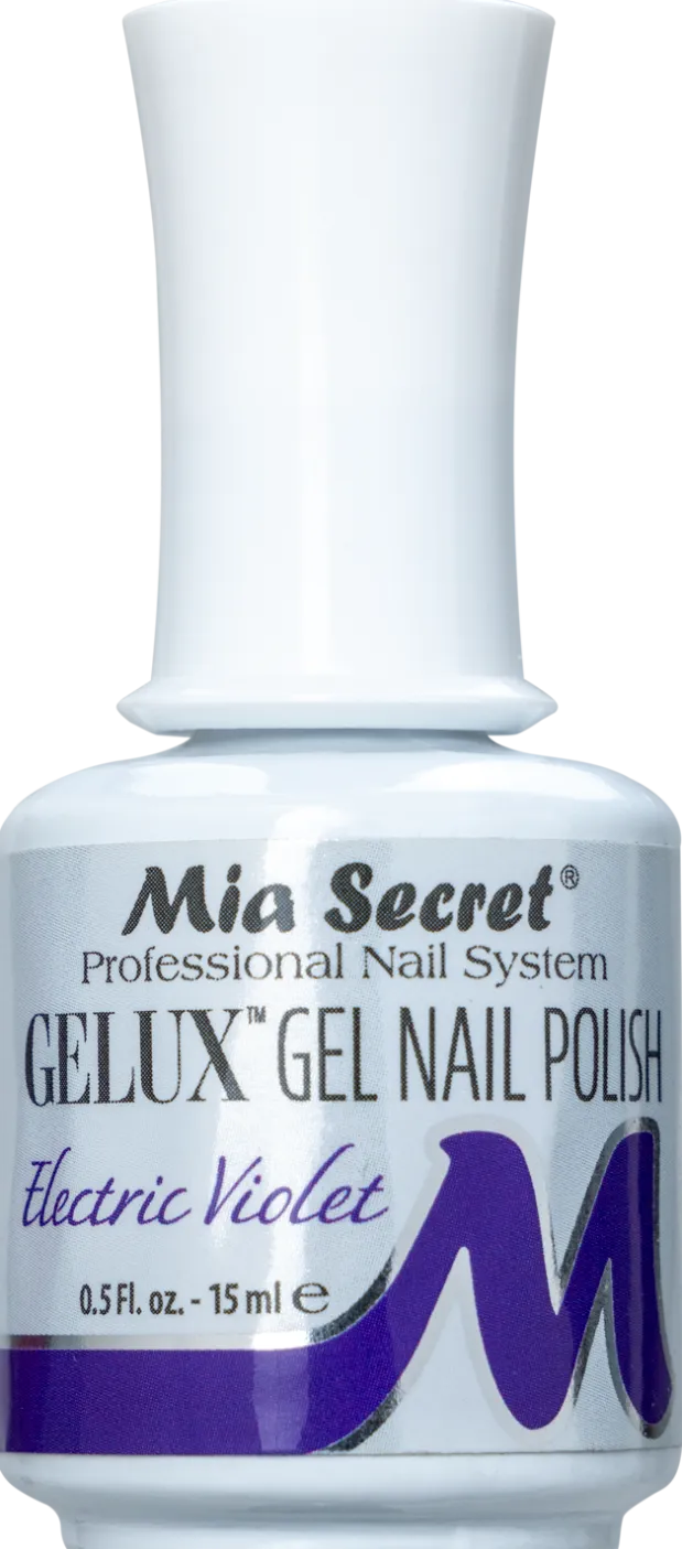 Gelux Gel Polish Electric Violet