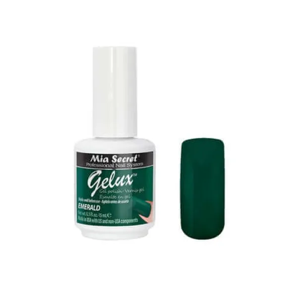 Gelux Gel Polish Emerald