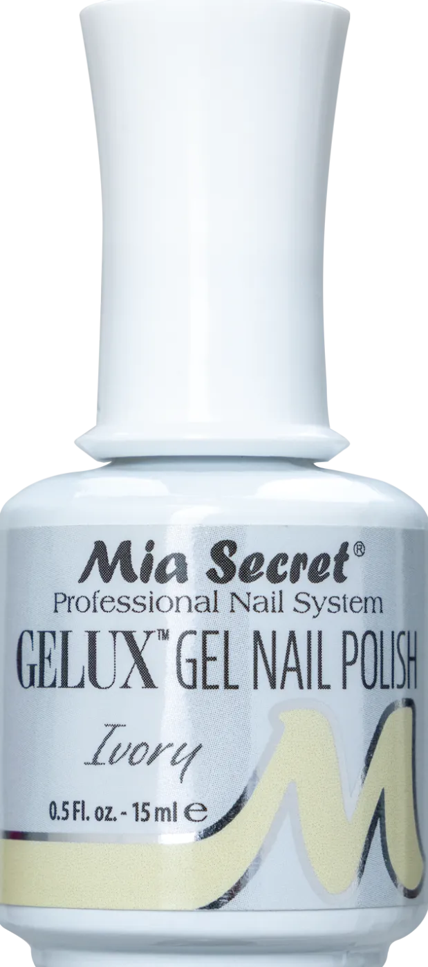 Gelux Gel Polish Ivory