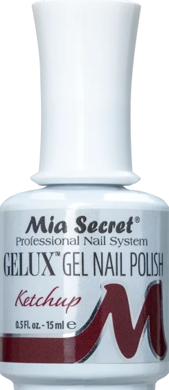 Gelux Gel Polish Ketchup