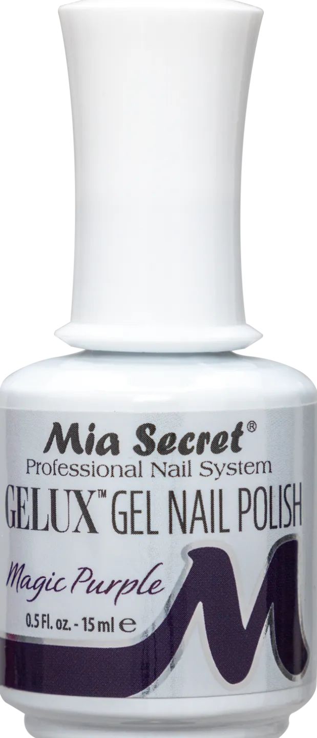 Gelux Gel Polish Magic Purple