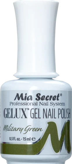 Gelux Gel Polish Military Green
