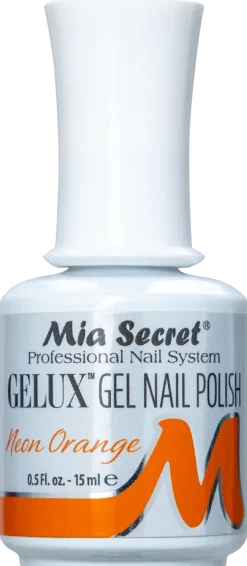 Gelux Gel Polish Neon Orange