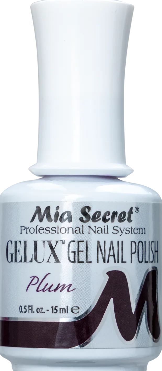 Gelux Gel Polish Plum