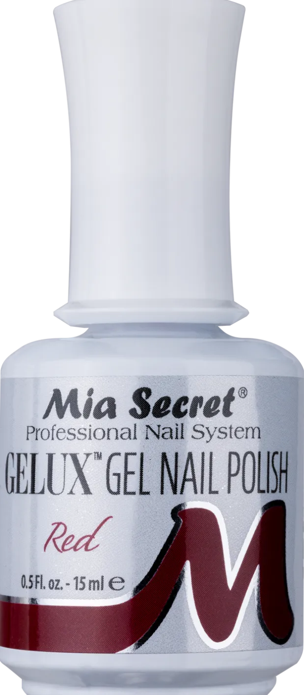 Gelux Gel Polish Red