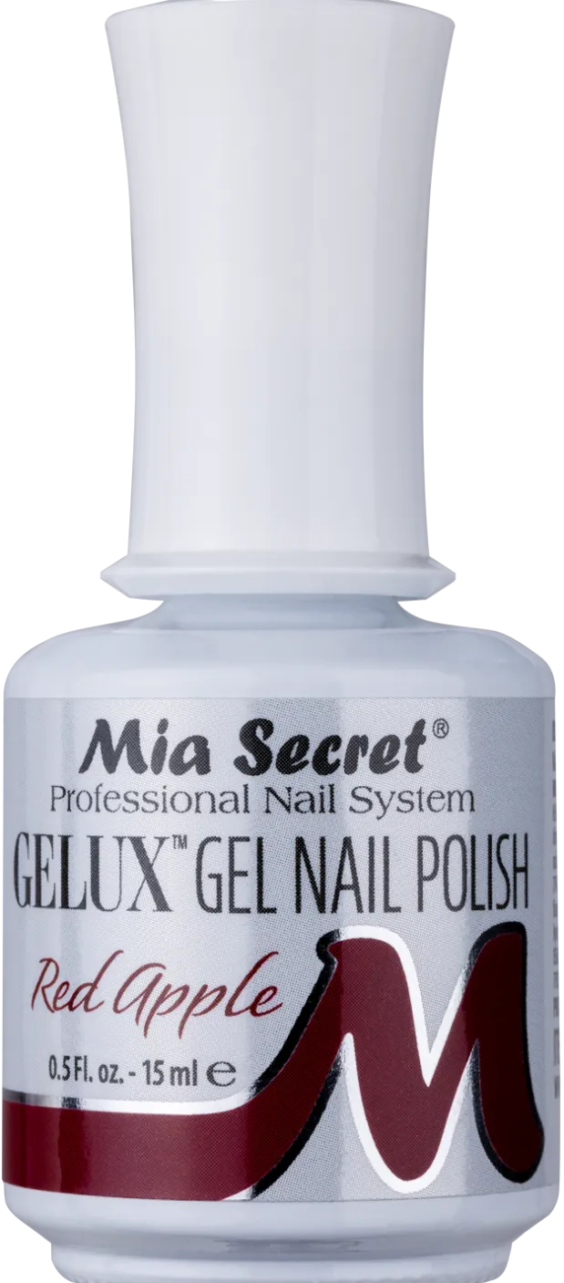 Gelux Gel Polish Red Apple