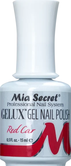Gelux Gel Polish Red Car