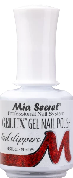 Gelux Gel Polish Red Slippers