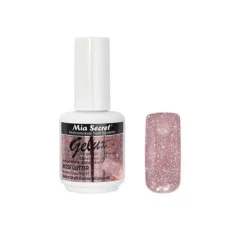 Gelux Gel Polish Rose Glitter