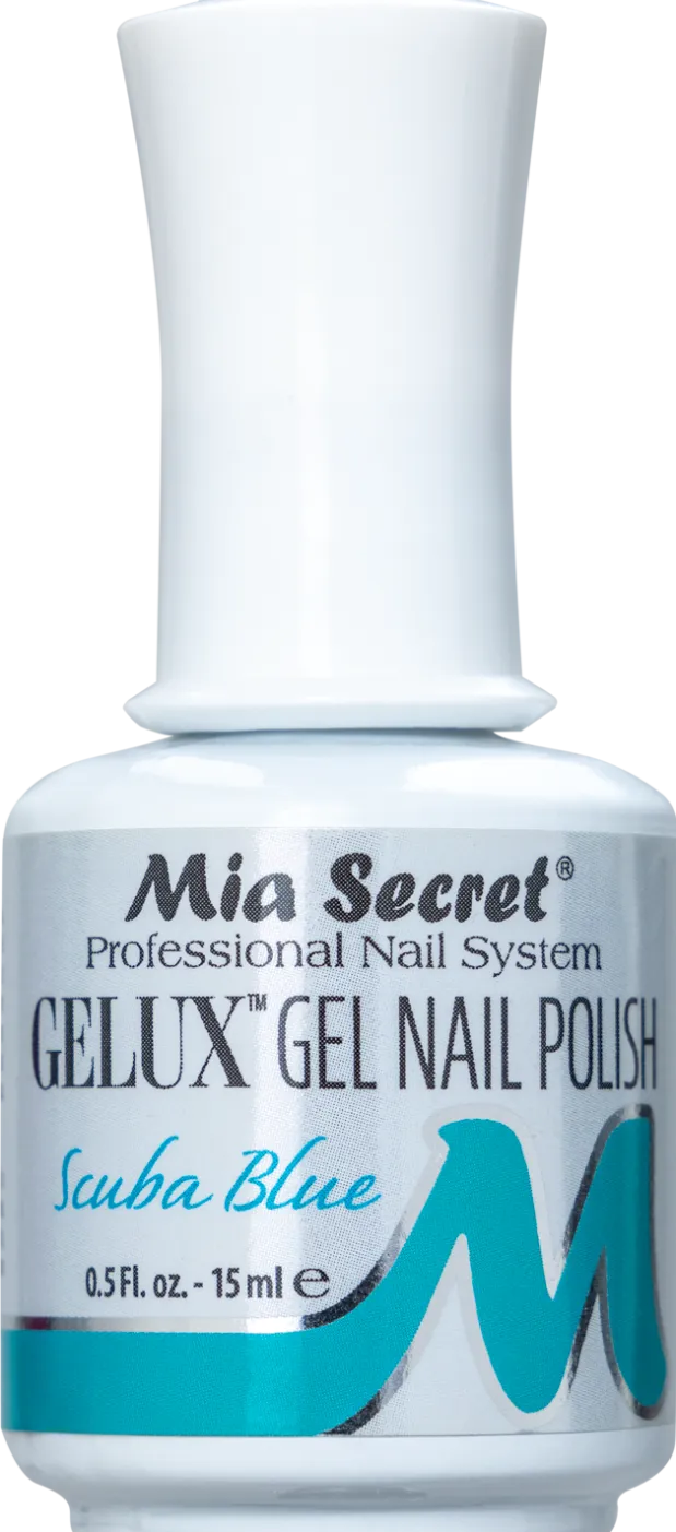 Gelux Gel Polish Scuba Blue