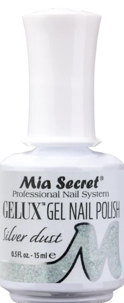 Gelux Gel Polish Silver Dust