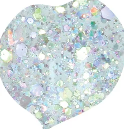 Gelux Gel Polish Silver Glitter