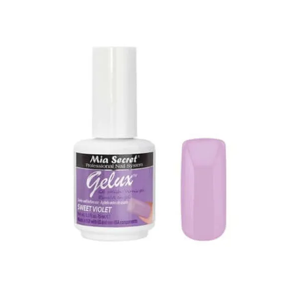 Gelux Gel Polish Sweet Violet