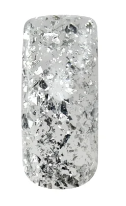 Gelux Gel Polish Top Silver Foil