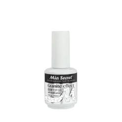 Granite Effect Clear Top Gel (With Black Particles)